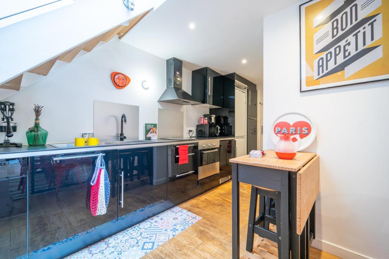 Loft Familial Au Coeur De Paris Avec Clim, Arcade Et Baby-Foot Proche Republique Et Canal St Martin Dış mekan fotoğraf