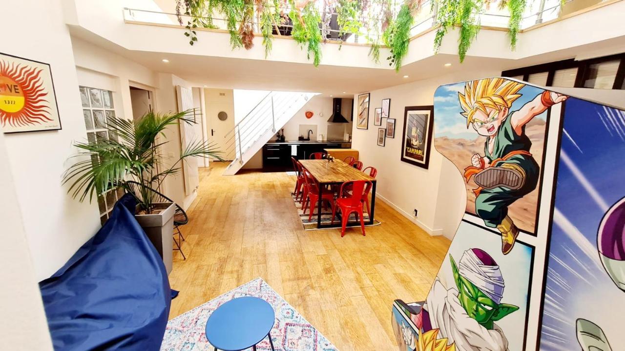 Loft Familial Au Coeur De Paris Avec Clim, Arcade Et Baby-Foot Proche Republique Et Canal St Martin Dış mekan fotoğraf