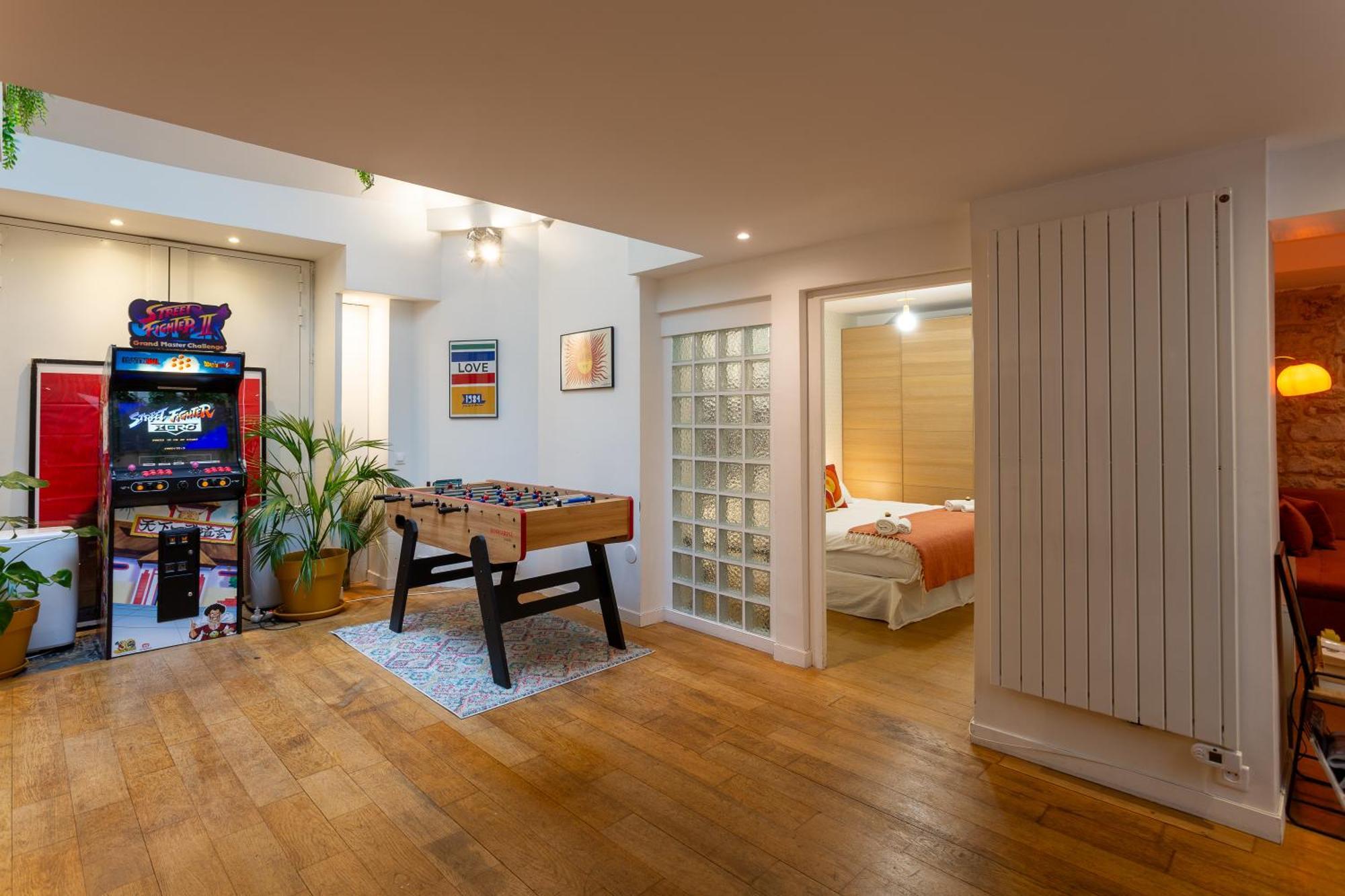 Loft Familial Au Coeur De Paris Avec Clim, Arcade Et Baby-Foot Proche Republique Et Canal St Martin Dış mekan fotoğraf
